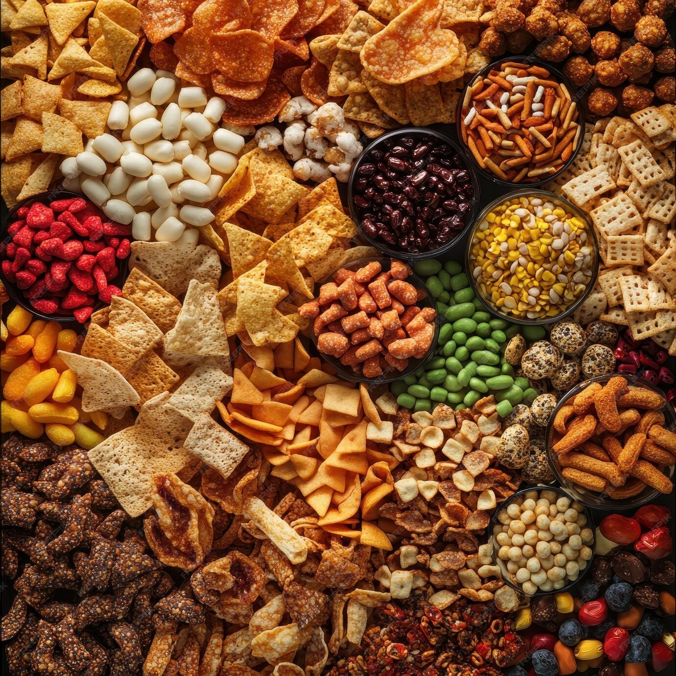 snacks-assortment-background-top-view-filling-entire-image_1079150-349916